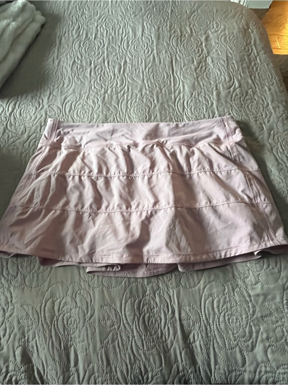 lululemon athletica light pink athletic skort